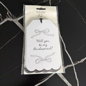 Bridesmaid Proposal Gift Tags - NEW